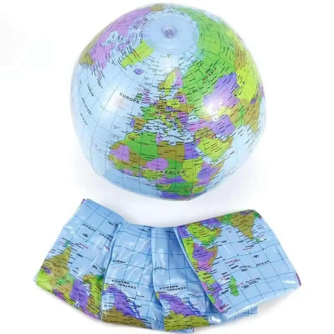 The Ball Depot giant earth ball: Inflatable Earth Beach Ball