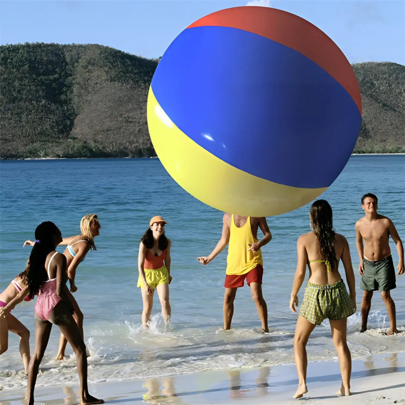 The Ball Depot beach ball: Inflatable Giant Water Ball