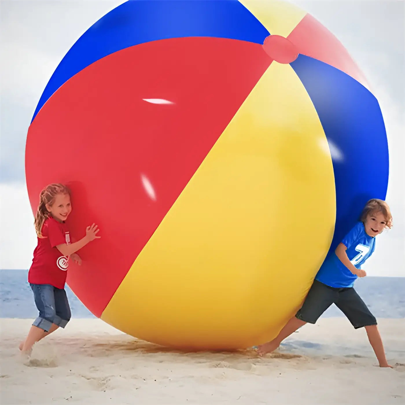 The Ball Depot beach ball: Inflatable Giant Water Ball