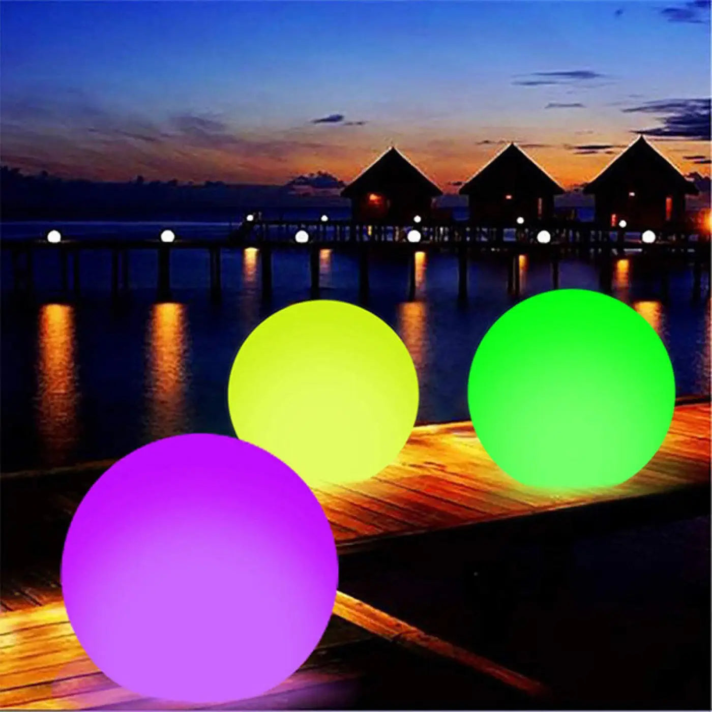 The Ball Depot glow ball: Inflatable Outdoor Glow Ball