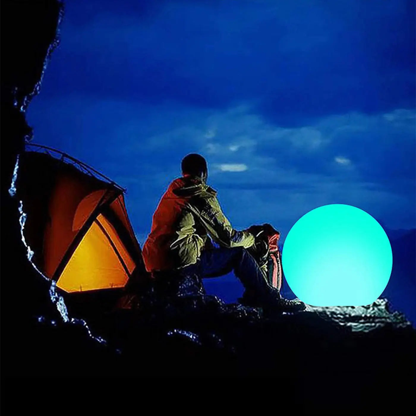 The Ball Depot glow ball: Inflatable Outdoor Glow Ball