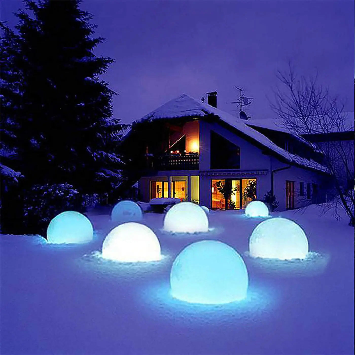 Inflatable Glow Ball MST-116 Decorated Balloon USA