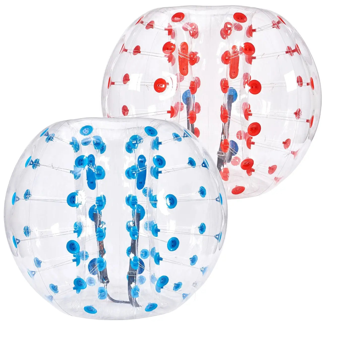 The Ball Depot kids inflatable ball: Inflatable Polka dot Bumper Balls 2-Pack,