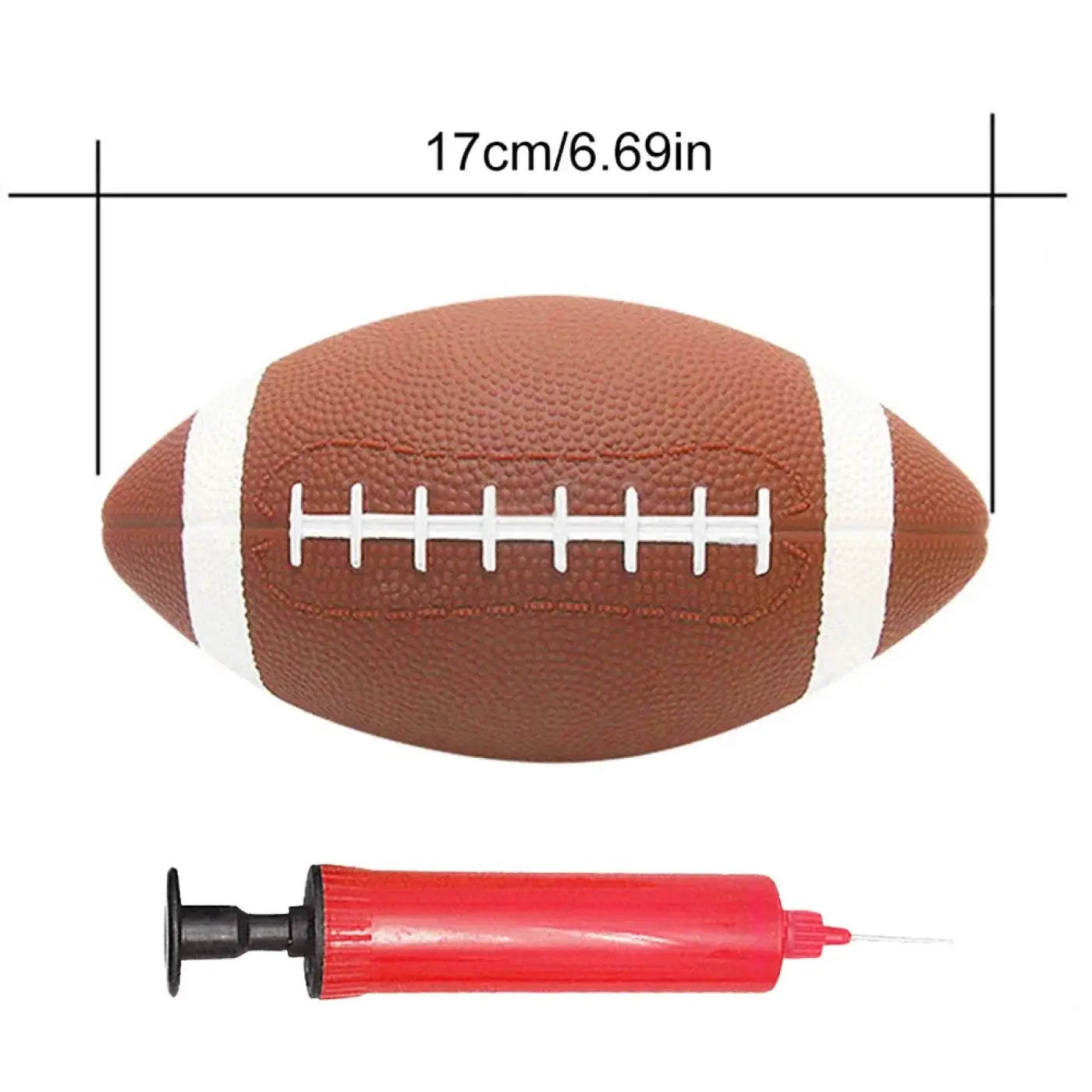 The Ball Depot football: Inflatable Rugby Ball