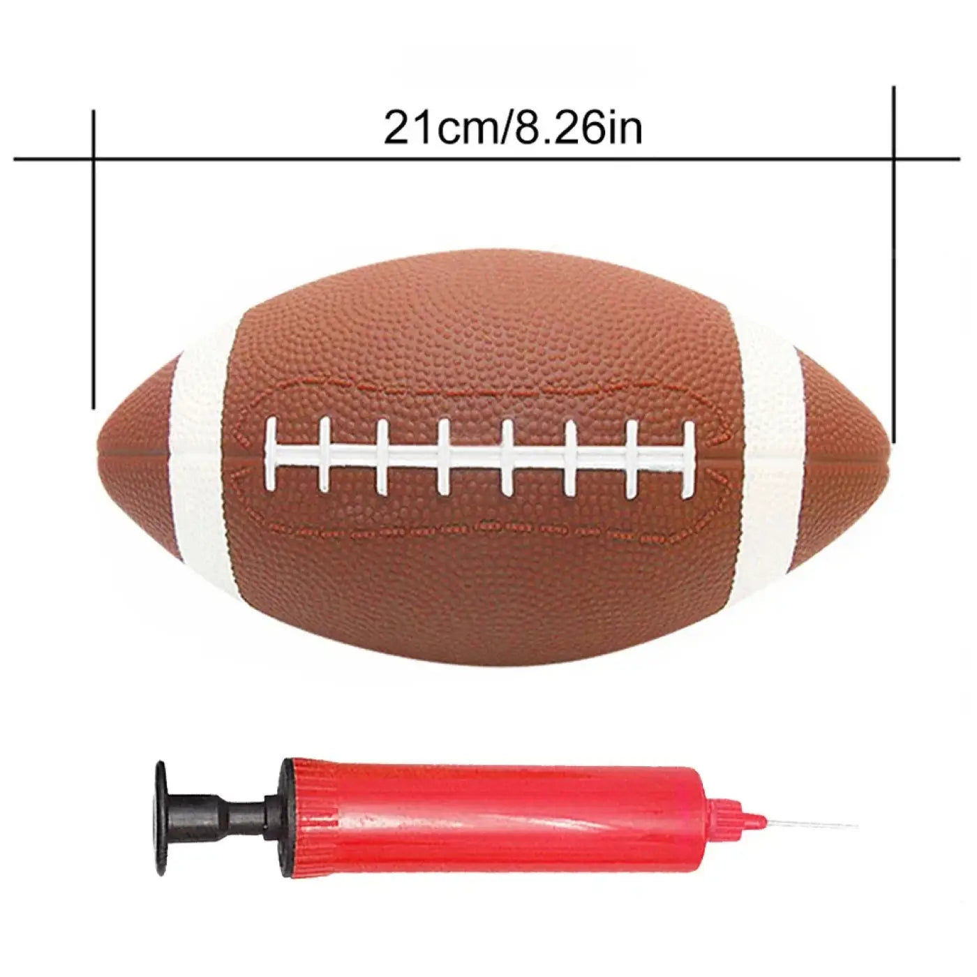The Ball Depot football: Inflatable Rugby Ball