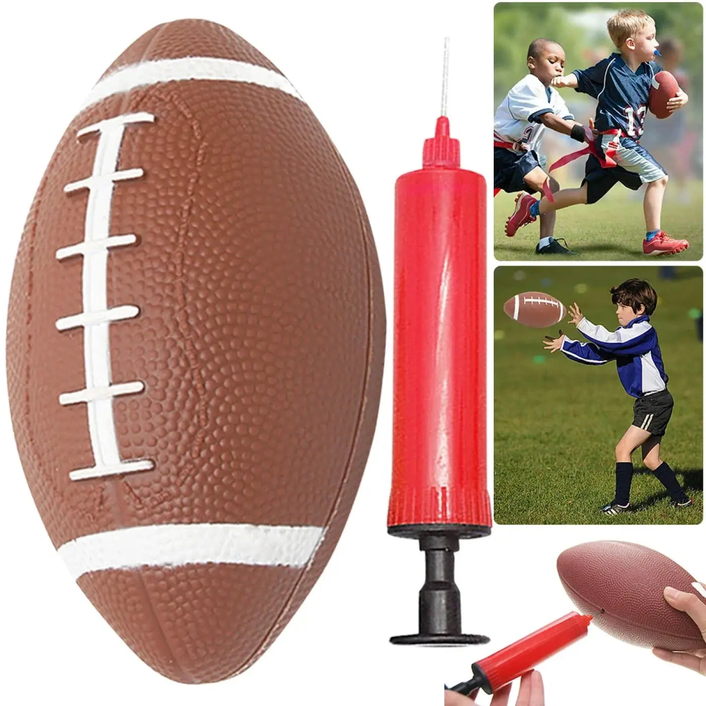 The Ball Depot football: Inflatable Rugby Ball