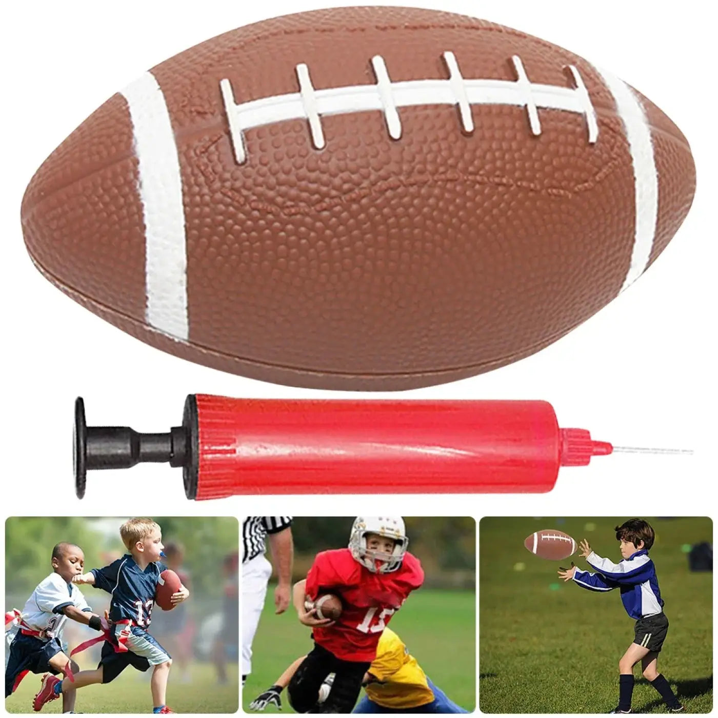 The Ball Depot football: Inflatable Rugby Ball