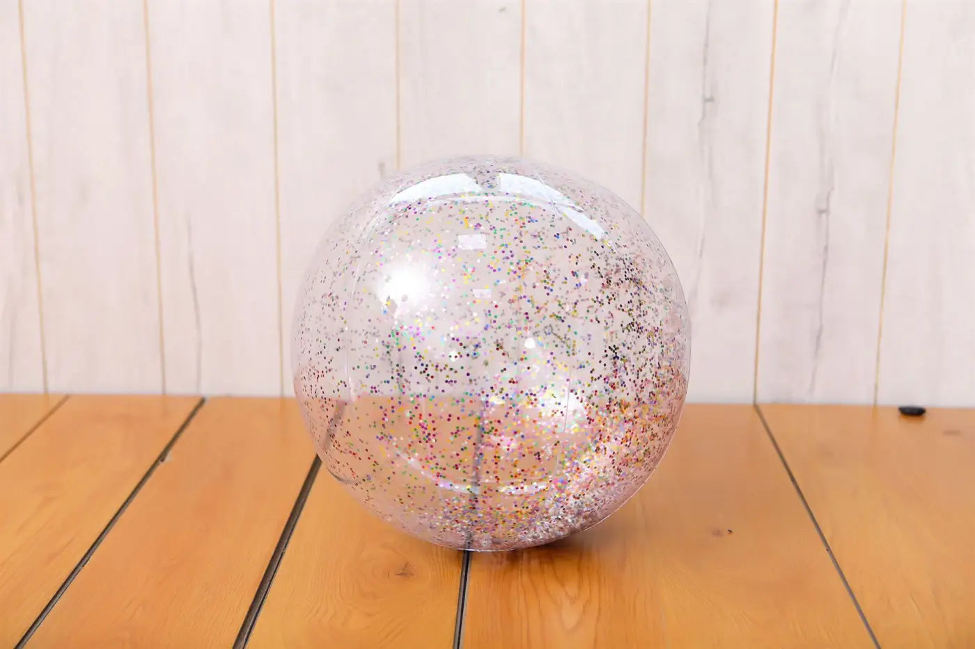 The Ball Depot beach ball: Inflatable sequin beach ball