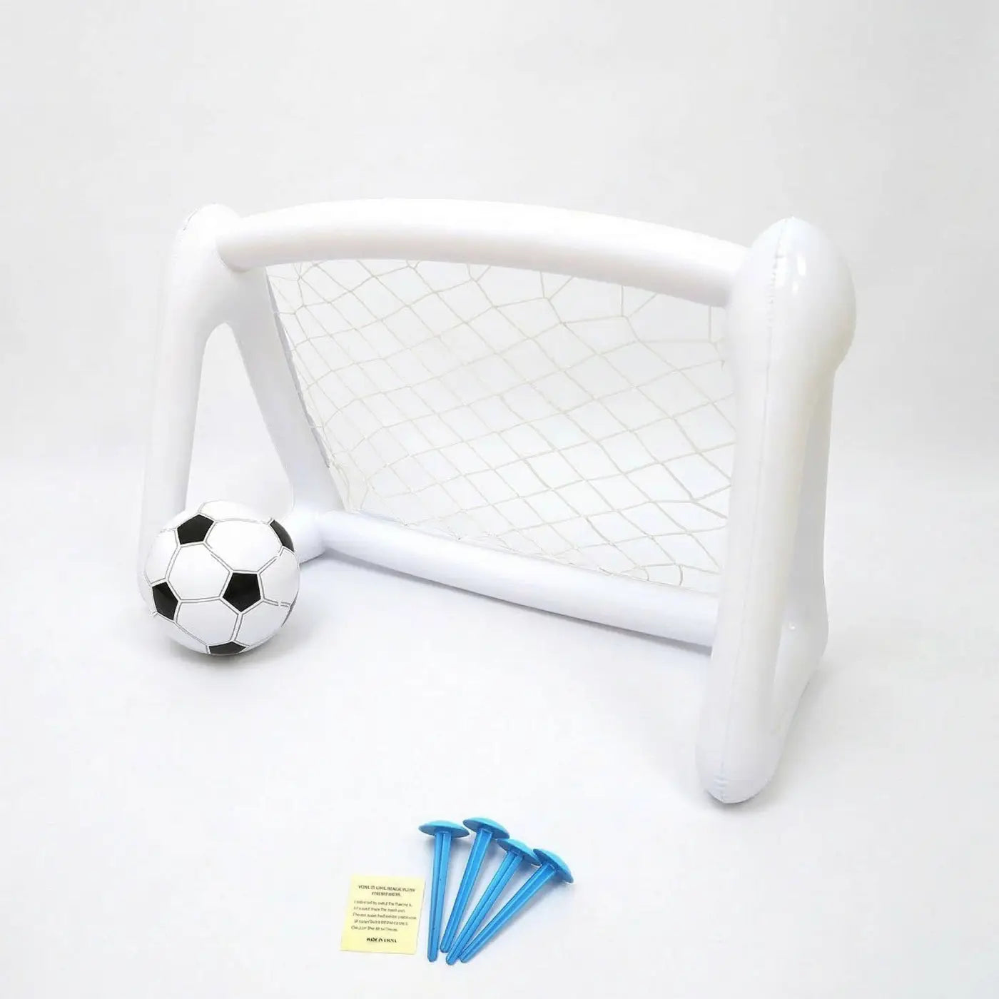 AK Brand kids inflatable ball: Inflatable Soccer Goal with Net for kids