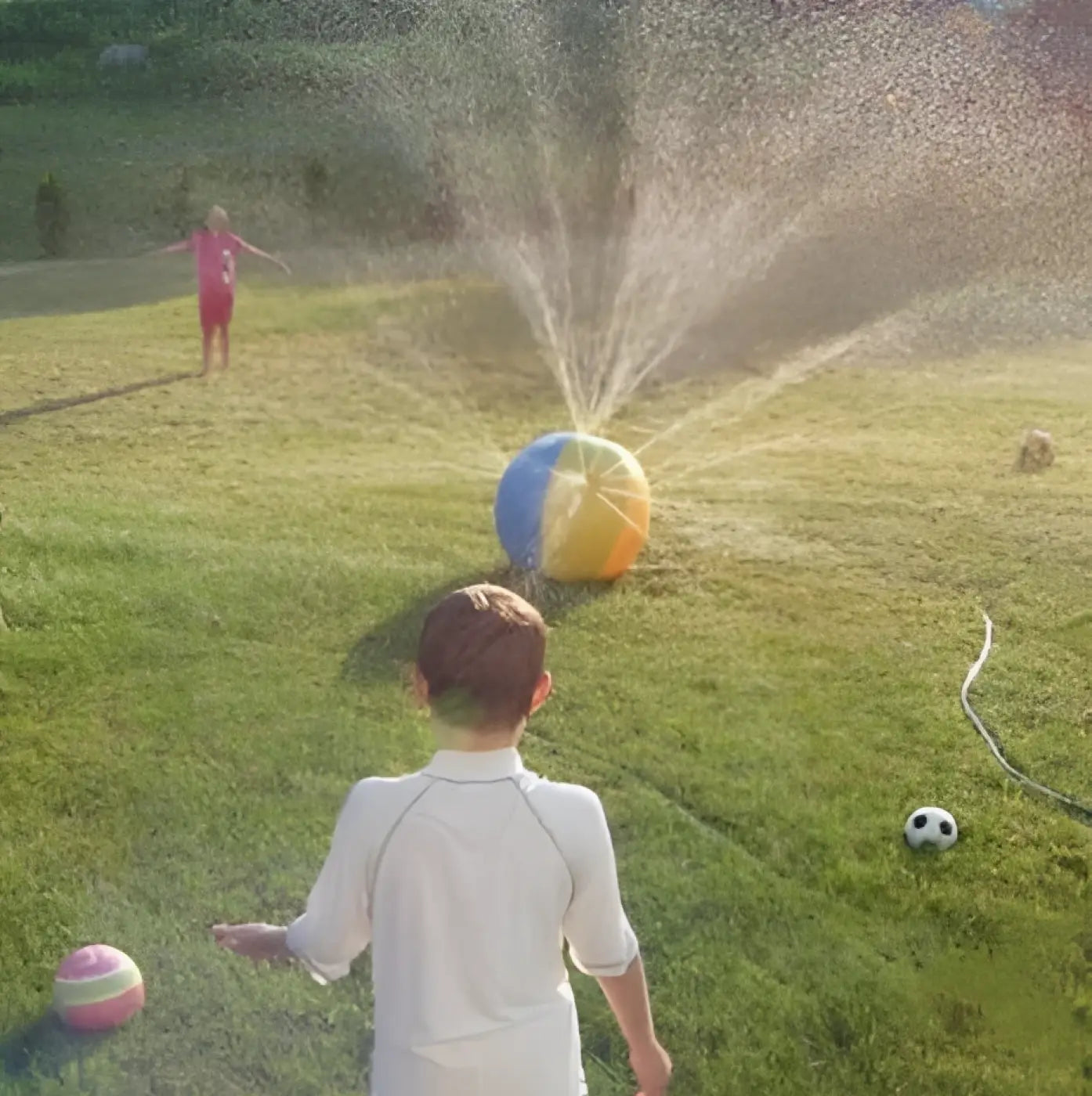 The Ball Depot kids balls: Inflatable Spray Water Ball