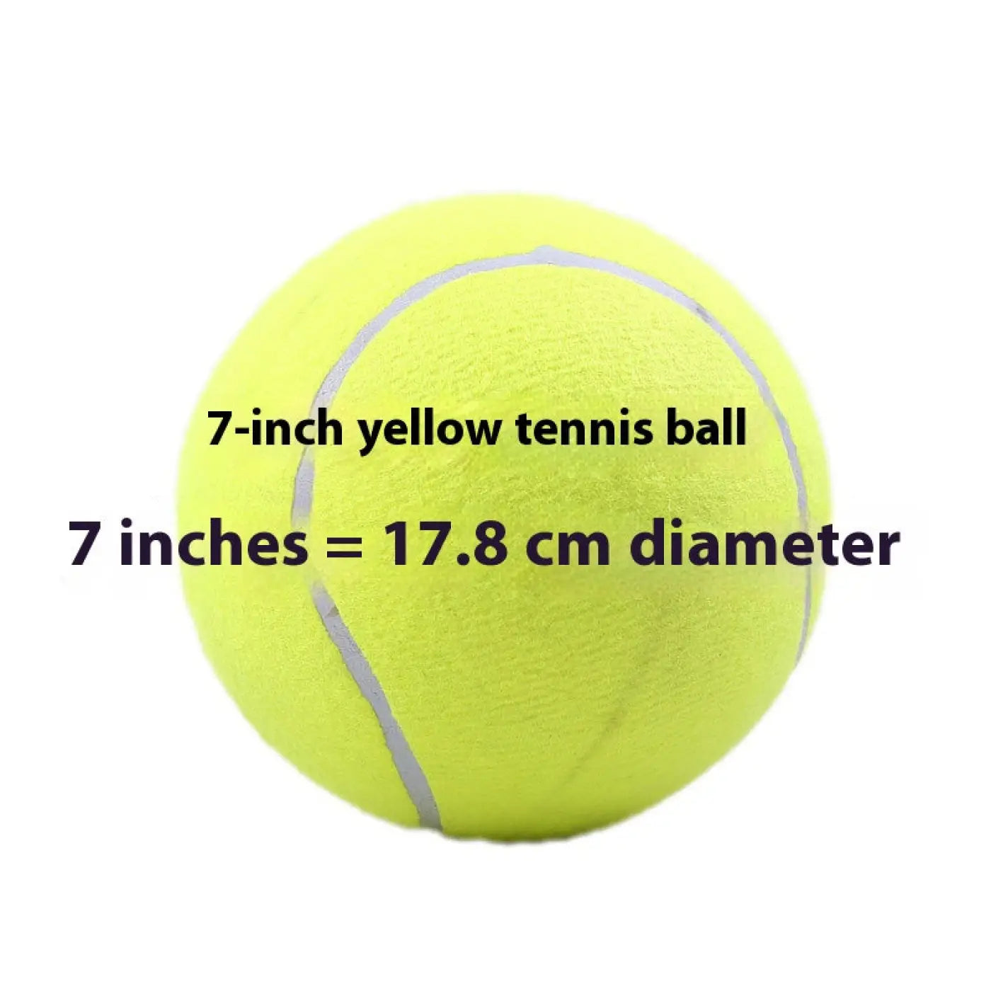 The Ball Depot dog ball: Inflatable Tennis Pet Ball