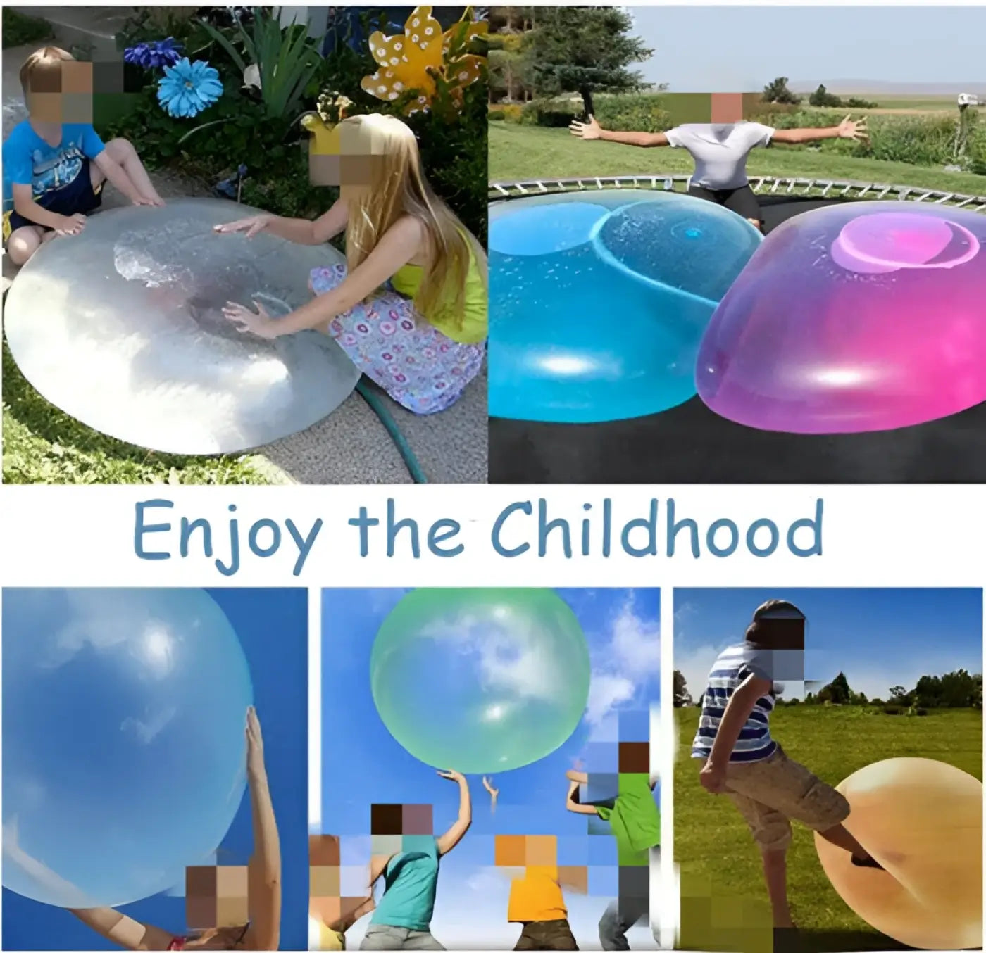 The Ball Depot kids inflatable ball: Inflatable Transparent Bubble Ball