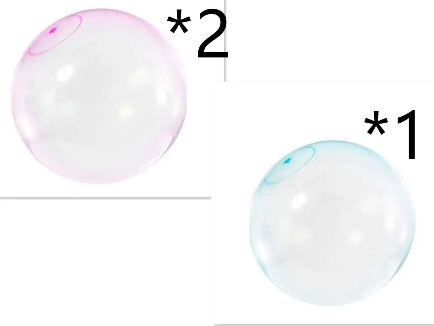 The Ball Depot kids inflatable ball: Inflatable Transparent Bubble Ball