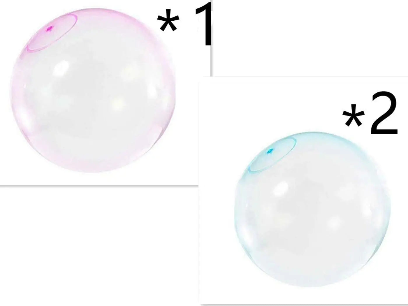 The Ball Depot kids inflatable ball: Inflatable Transparent Bubble Ball