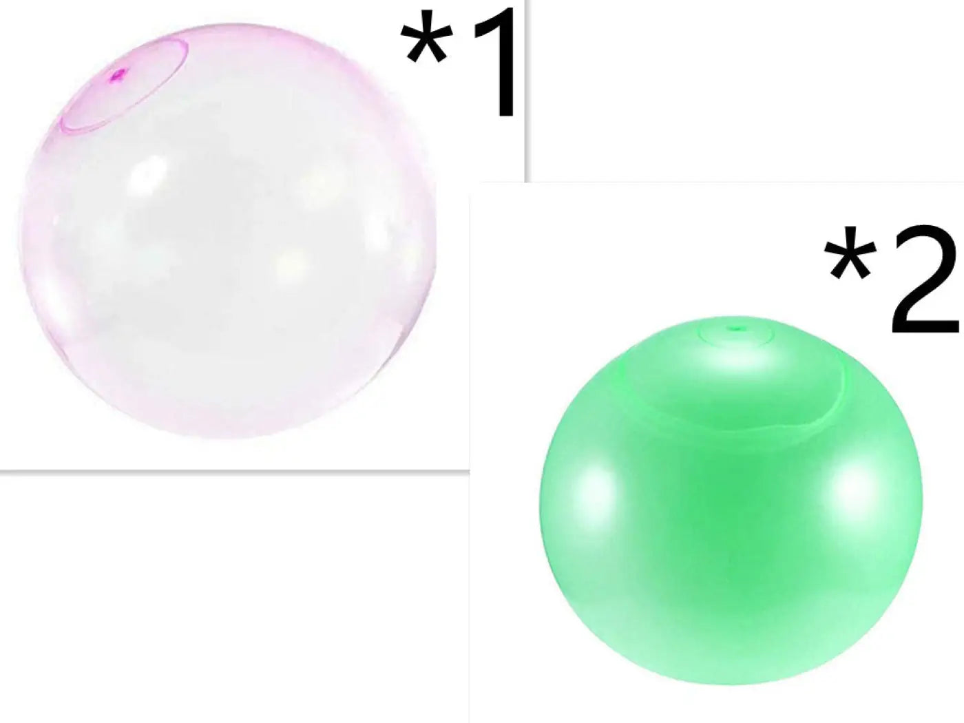 The Ball Depot kids inflatable ball: Inflatable Transparent Bubble Ball