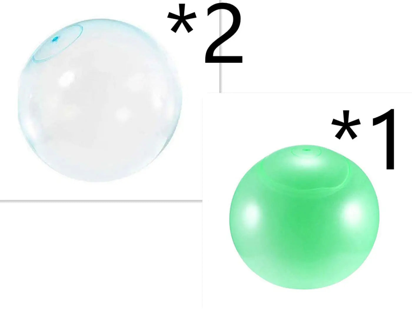 The Ball Depot kids inflatable ball: Inflatable Transparent Bubble Ball