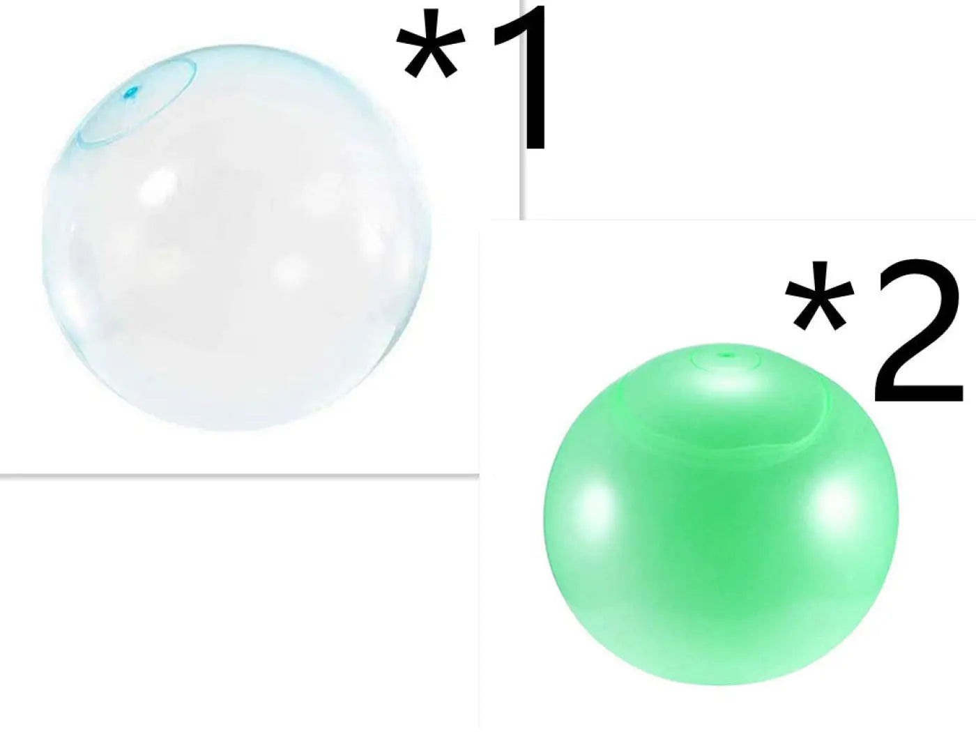 The Ball Depot kids inflatable ball: Inflatable Transparent Bubble Ball