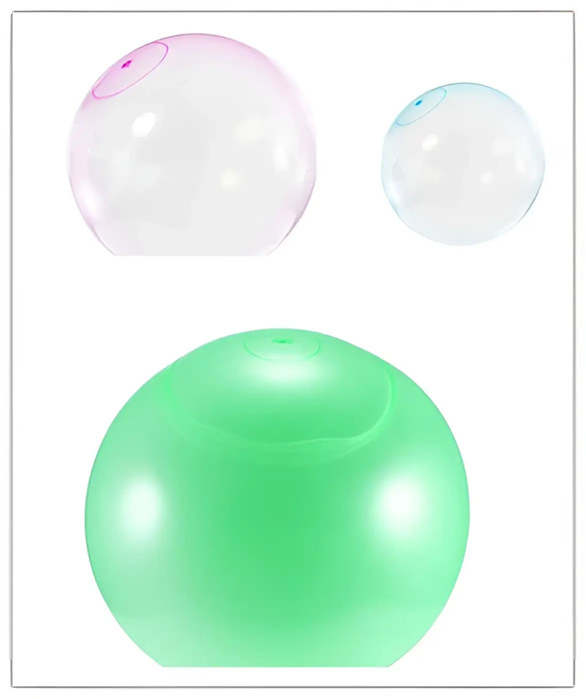 The Ball Depot kids inflatable ball: Inflatable Transparent Bubble Ball