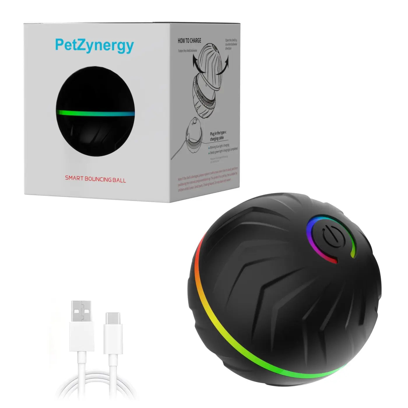 The Ball Depot dog ball: Intelligent Gravity Bouncing Dog Ball