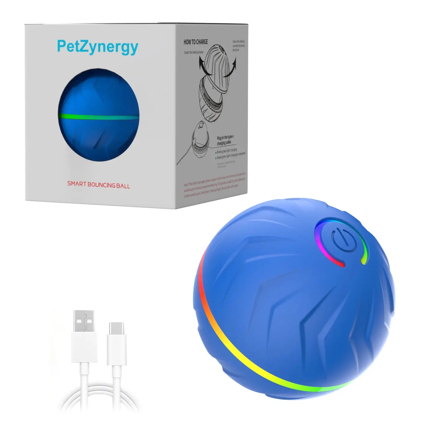 The Ball Depot dog ball: Intelligent Gravity Bouncing Dog Ball