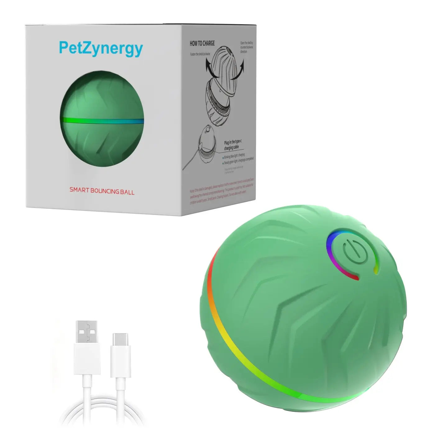 The Ball Depot dog ball: Intelligent Gravity Bouncing Dog Ball