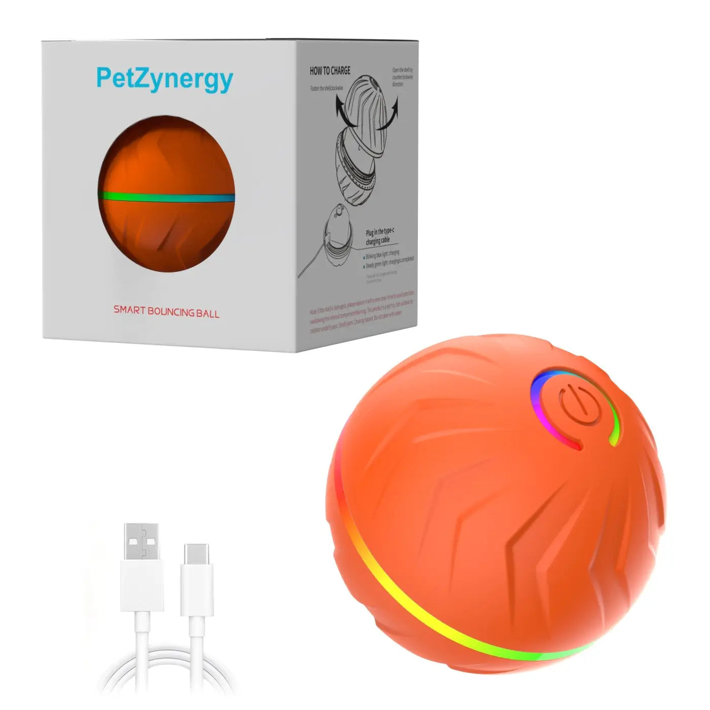 The Ball Depot dog ball: Intelligent Gravity Bouncing Dog Ball