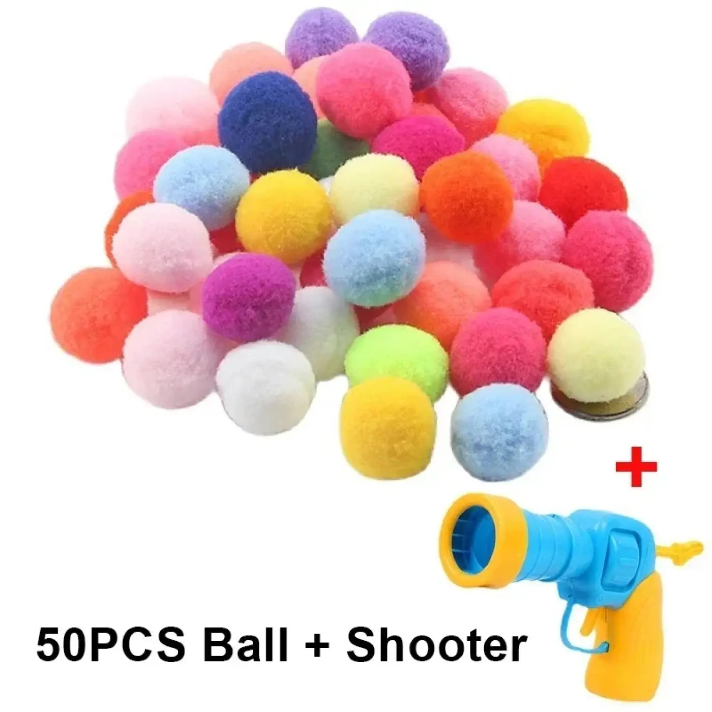 The Ball Depot Cat Balls: Interactive Cat Toy Shooting Ball Launcher