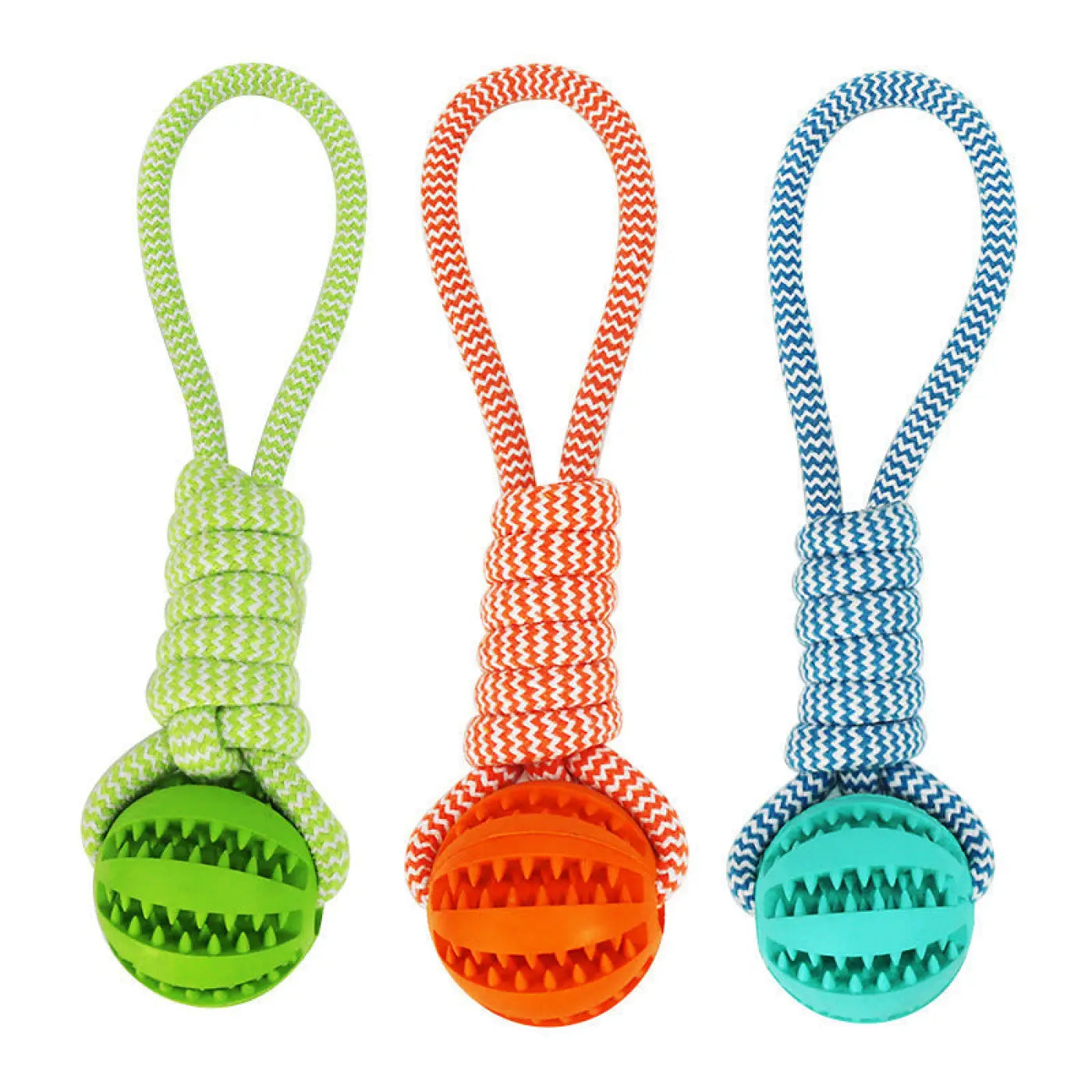 The Ball Depot dog Balls: Interactive Dog Treat Rope Ball