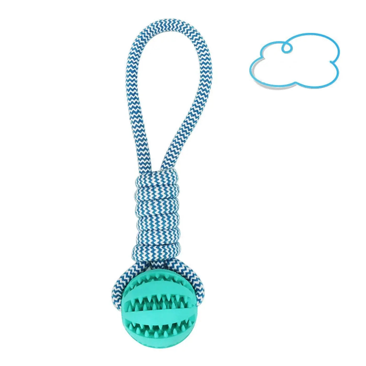 The Ball Depot dog Balls: Interactive Dog Treat Rope Ball