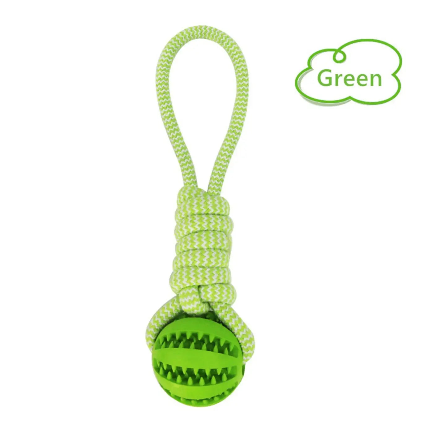 The Ball Depot dog Balls: Interactive Dog Treat Rope Ball