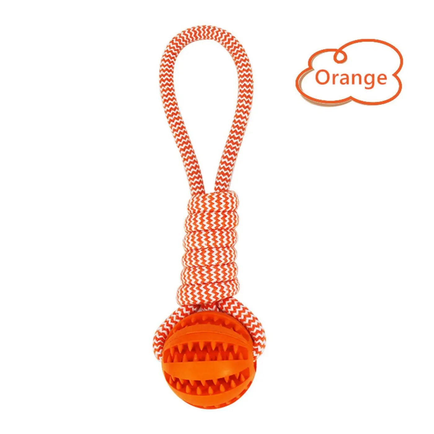 The Ball Depot dog Balls: Interactive Dog Treat Rope Ball