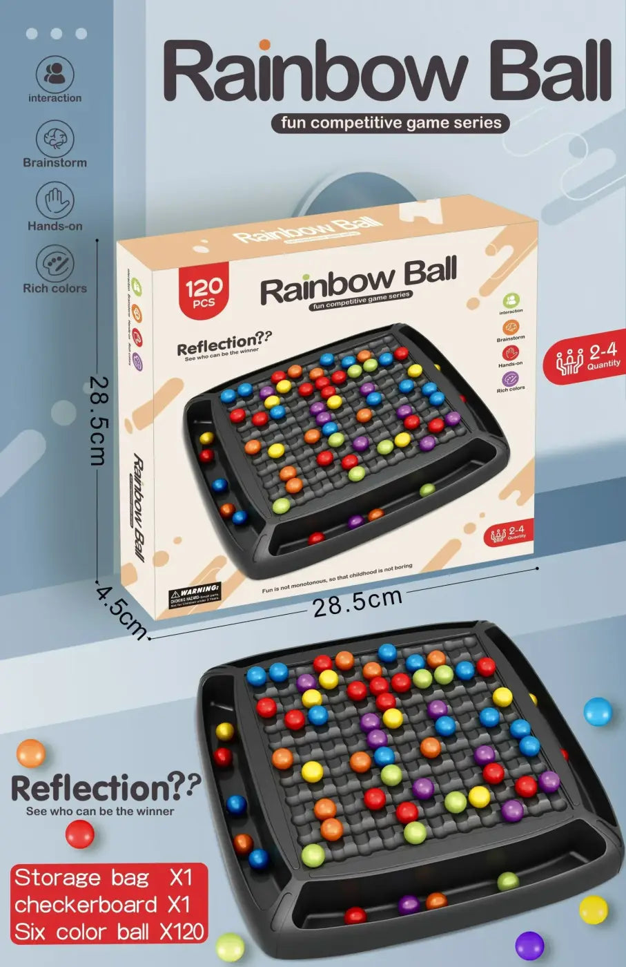 The Ball Depot puzzle ball: Interactive Family Ball Board Game