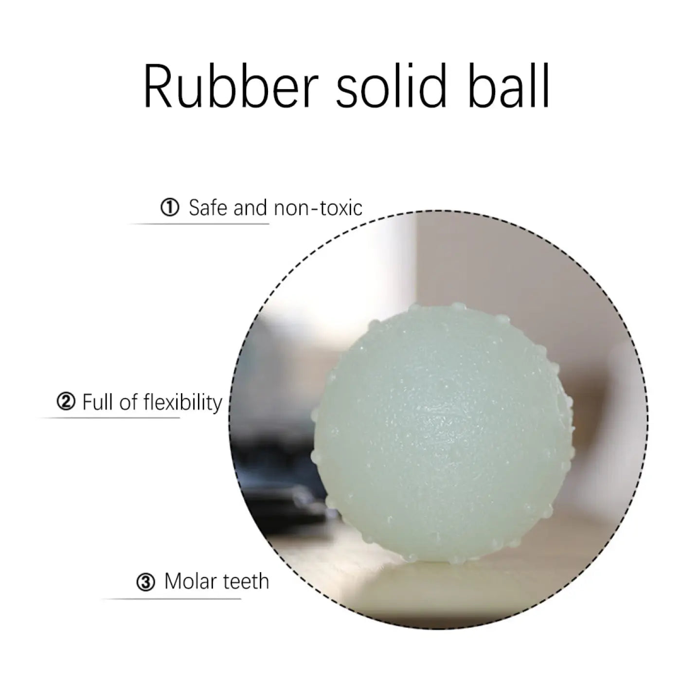 The Ball Depot dog ball: Interactive pet glow ball