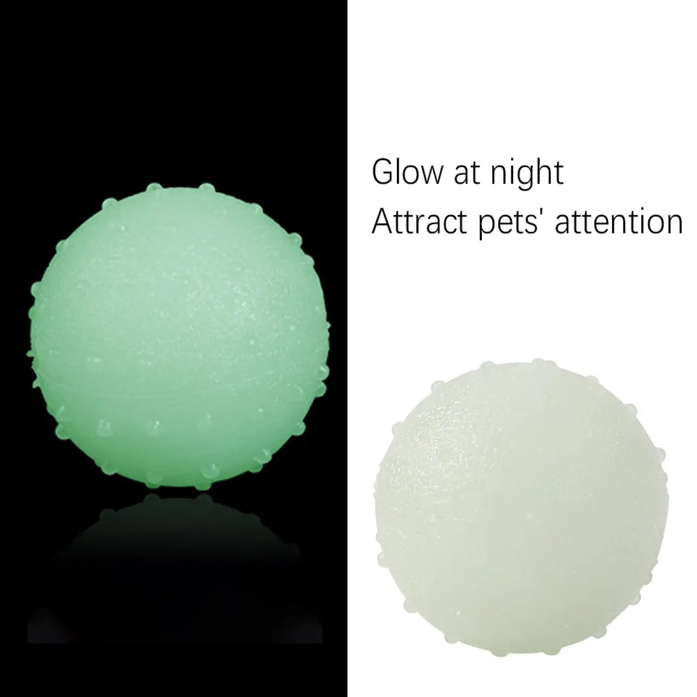 The Ball Depot dog ball: Interactive pet glow ball