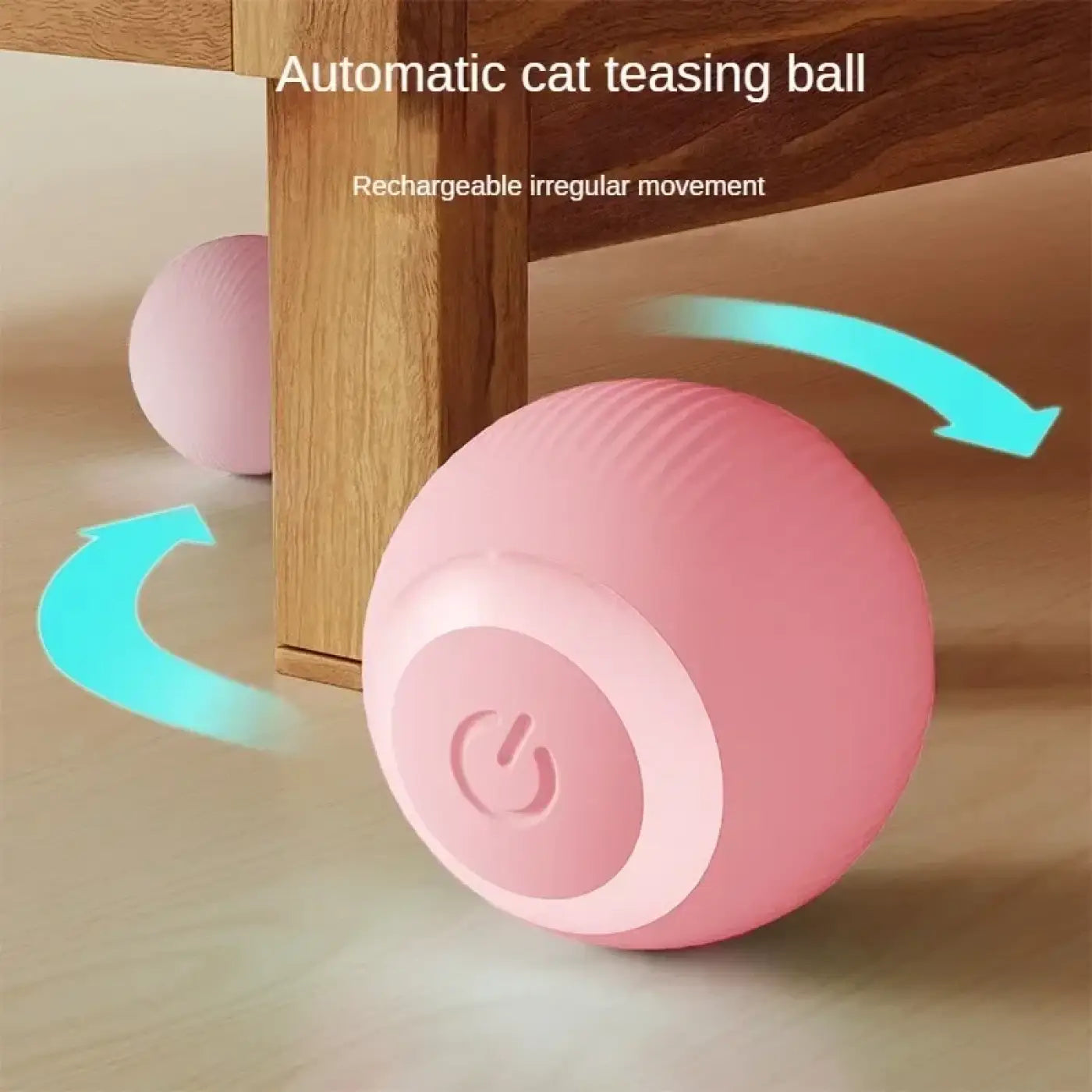 The Ball Depot Cat Balls: Interactive Rechargeable Cat Ball Toy