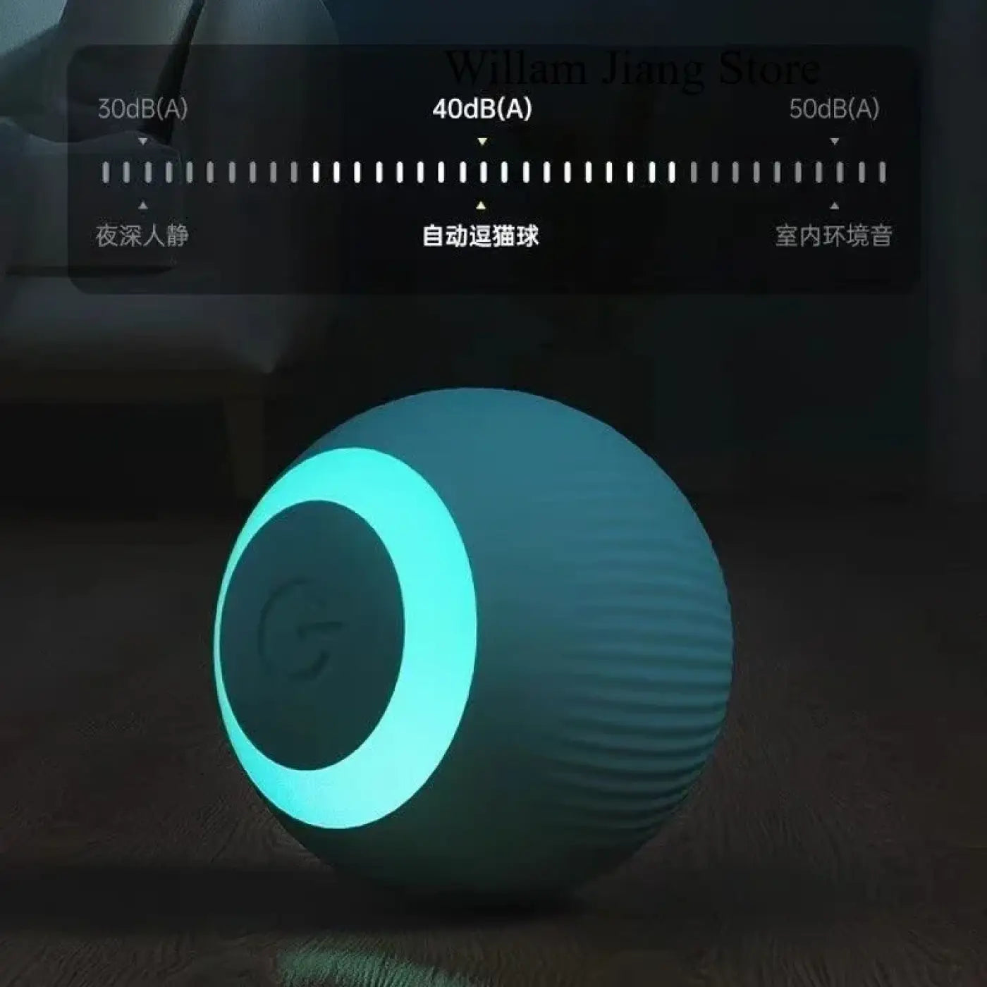 The Ball Depot Cat Balls: Interactive Rechargeable Cat Ball Toy