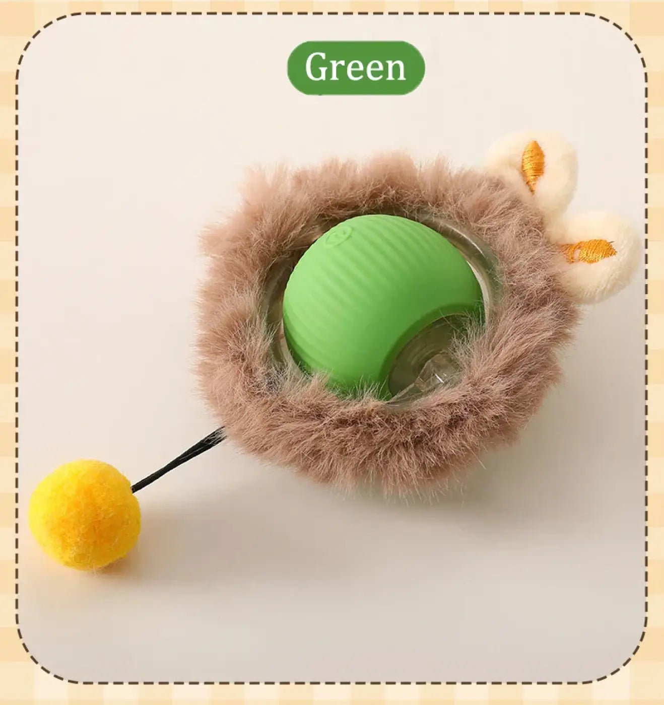 The Ball Depot Cat Balls: Interactive Rechargeable Cat Ball Toy