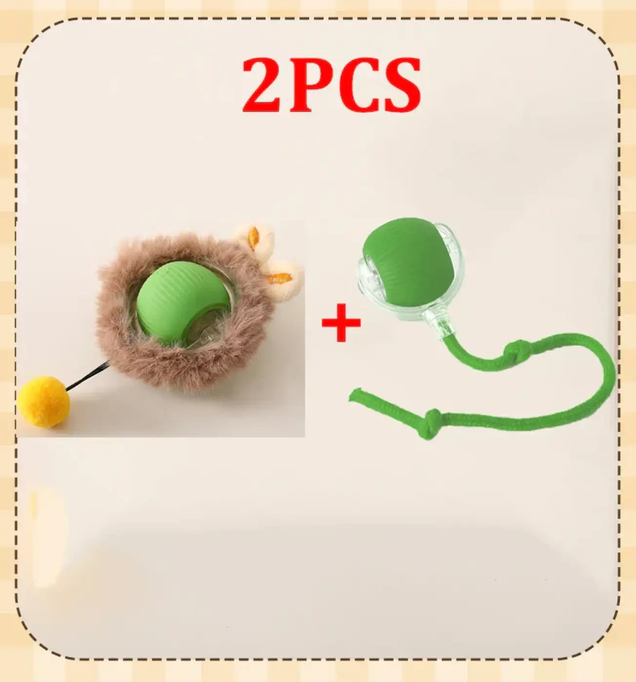 The Ball Depot Cat Balls: Interactive Rechargeable Cat Ball Toy