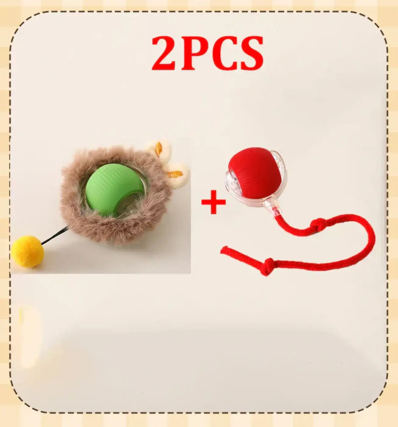 The Ball Depot Cat Balls: Interactive Rechargeable Cat Ball Toy
