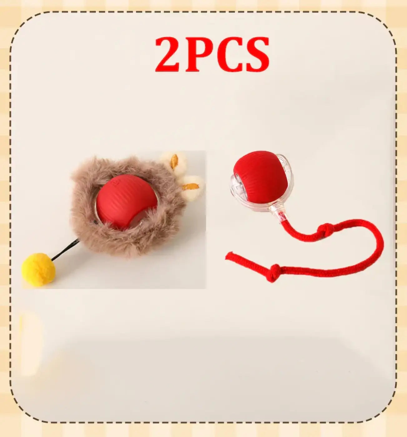 The Ball Depot Cat Balls: Interactive Rechargeable Cat Ball Toy