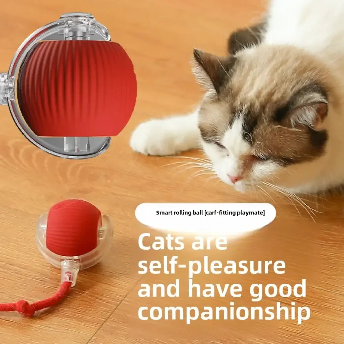 The Ball Depot Cat Balls: Interactive Rechargeable Cat Ball Toy