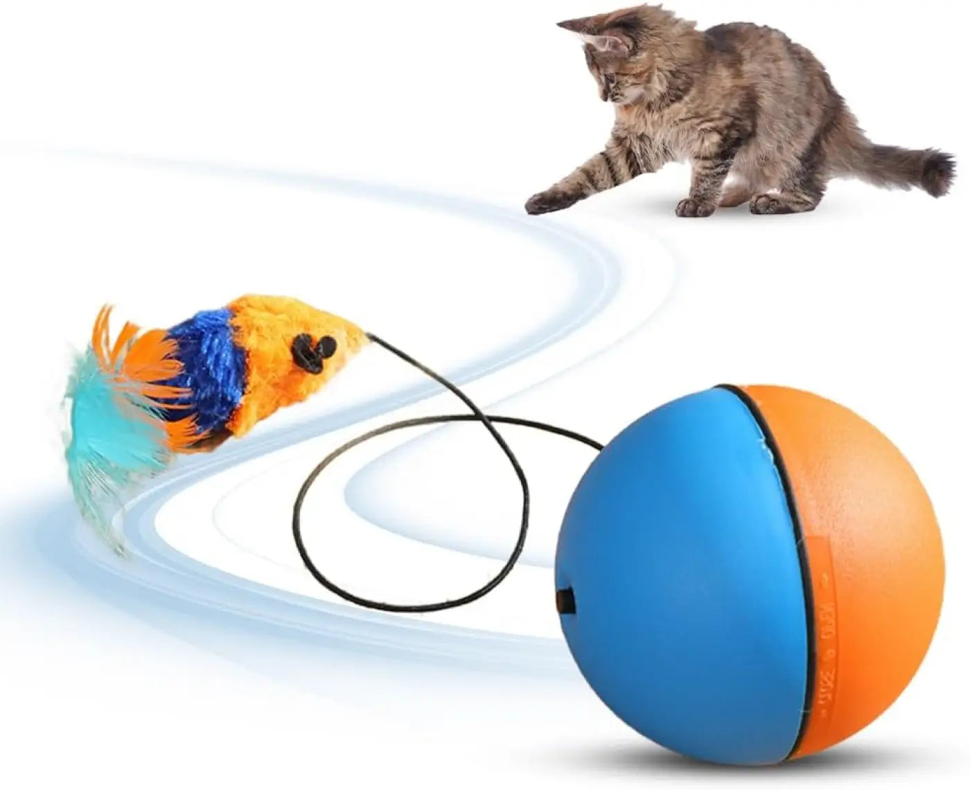 The Ball Depot Cat Balls: Interactive rolling Cat Ball
