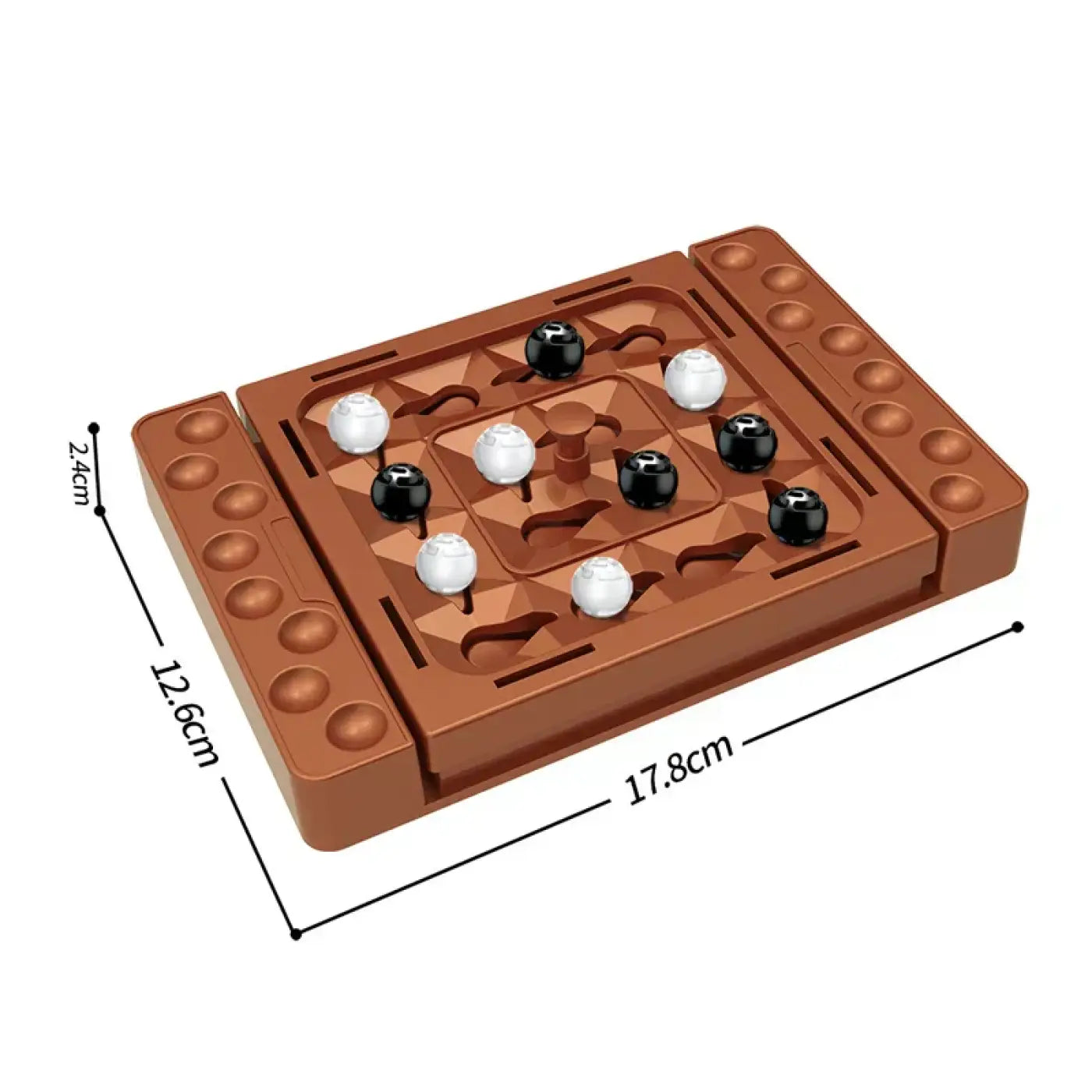 The Ball Depot puzzle chess: Interactive Touch Flip Black White Chess Game