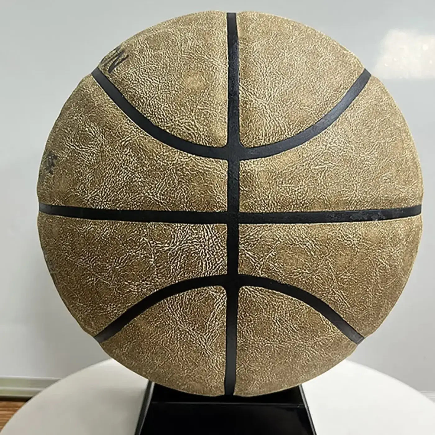 The Ball Depot basketball: Introducing My SON Wear-resistant Genuine Cowhide Basketballs
