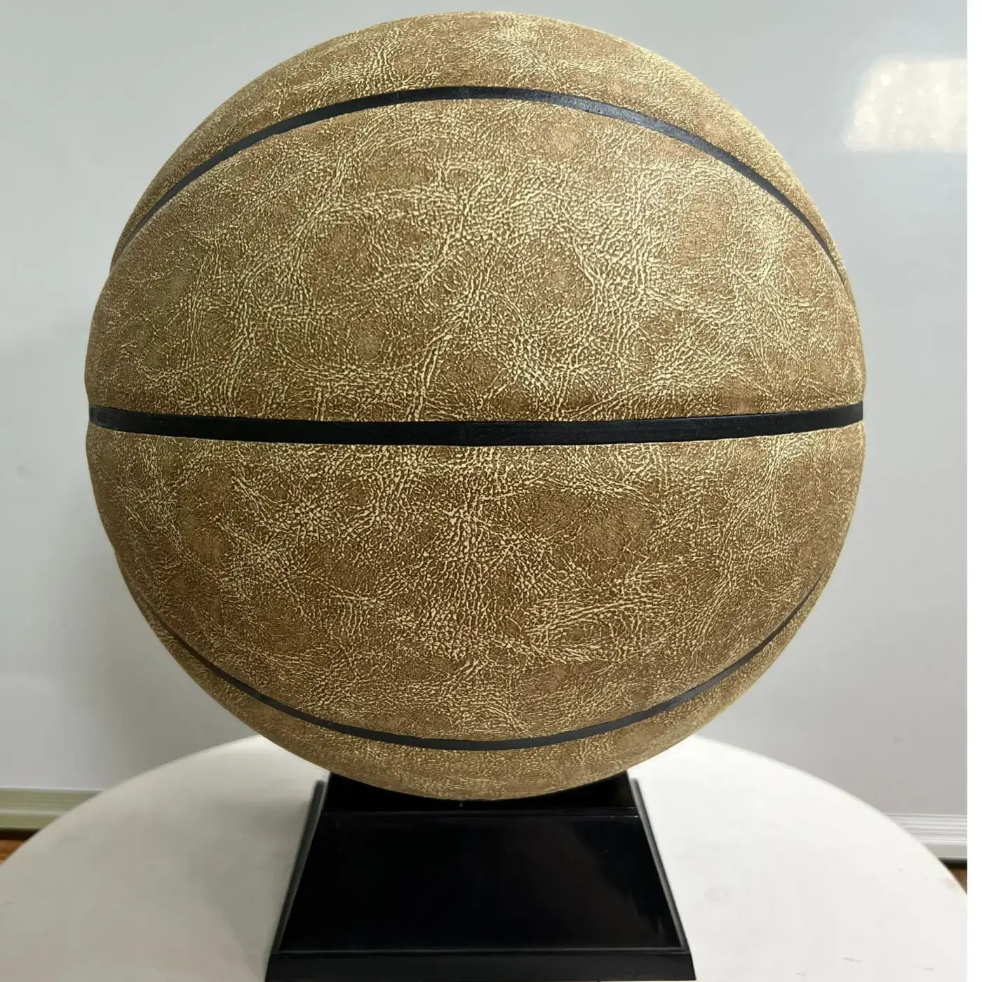 The Ball Depot basketball: Introducing My SON Wear-resistant Genuine Cowhide Basketballs