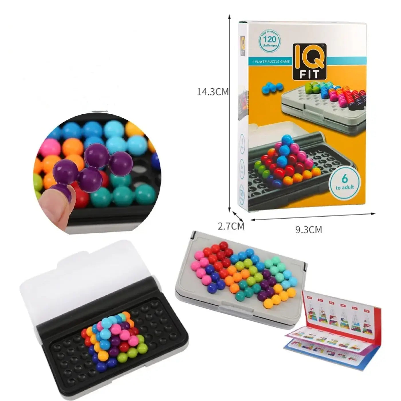 The Ball Depot puzzle ball: IQ Smart Magic Bead Battle Puzzle Game