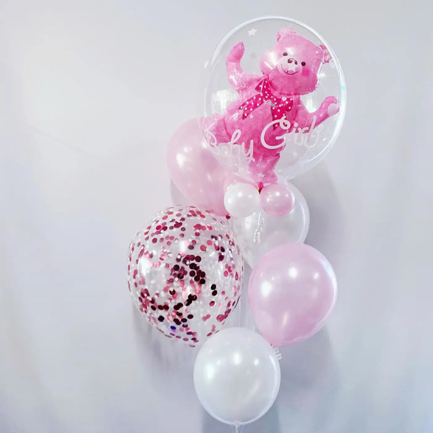 The Ball Depot decorative ball: Its' a Boy or Girl tTansparent Bear Ball