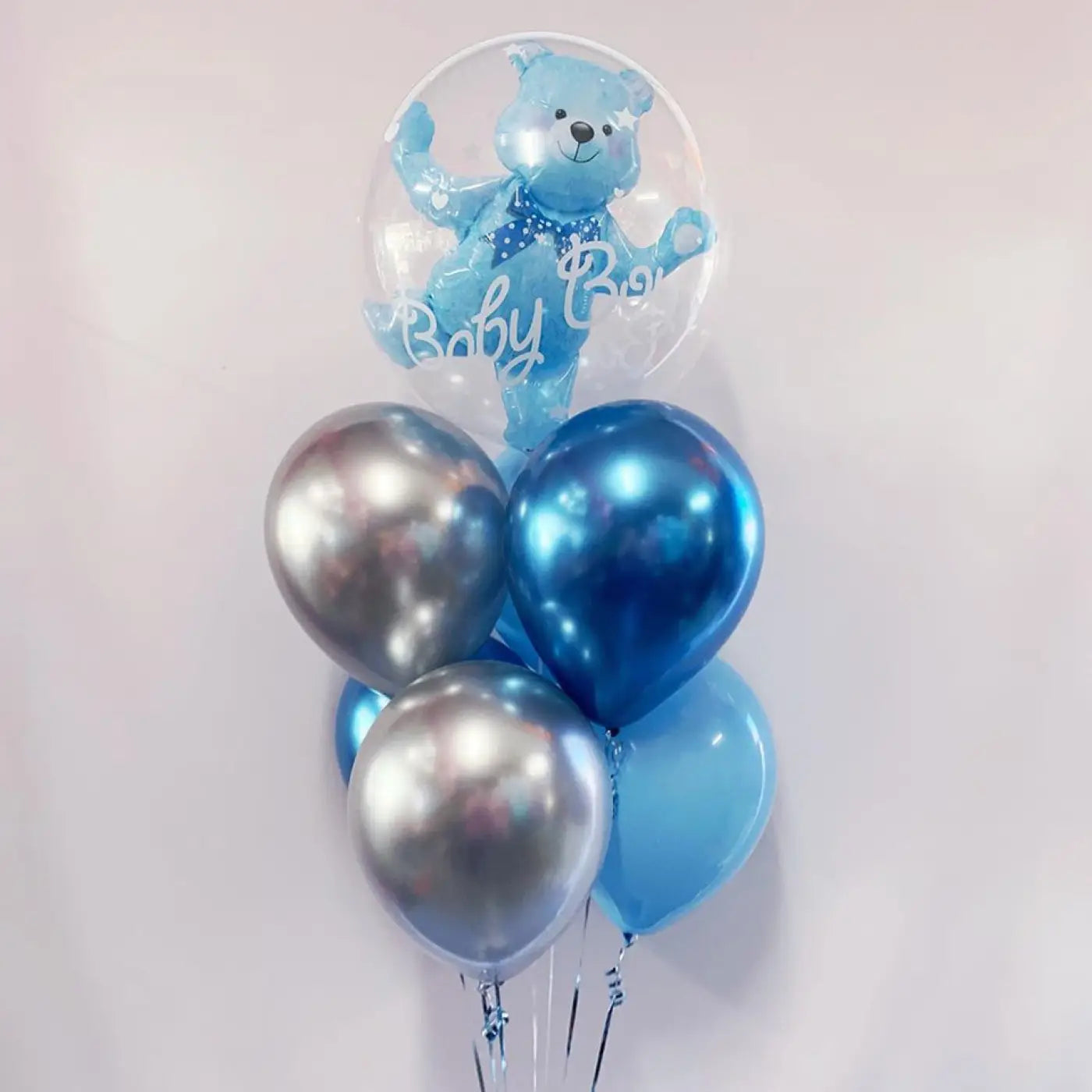 The Ball Depot decorative ball: Its' a Boy or Girl tTansparent Bear Ball