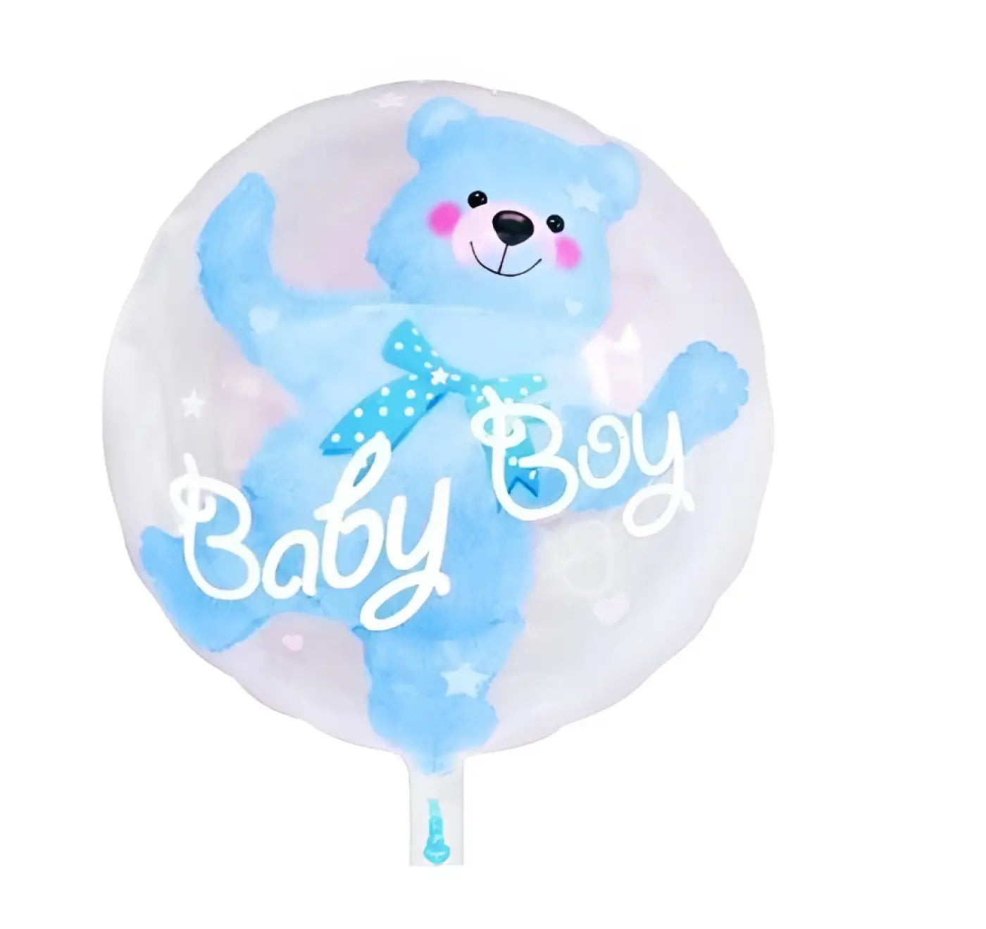 The Ball Depot decorative ball: Its' a Boy or Girl tTansparent Bear Ball