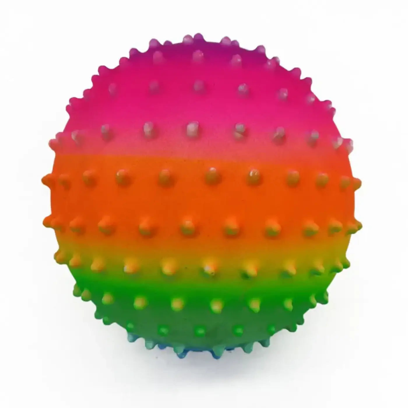 The Ball Depot bouncy ball: Juguetes Inflatable Rainbow Ball